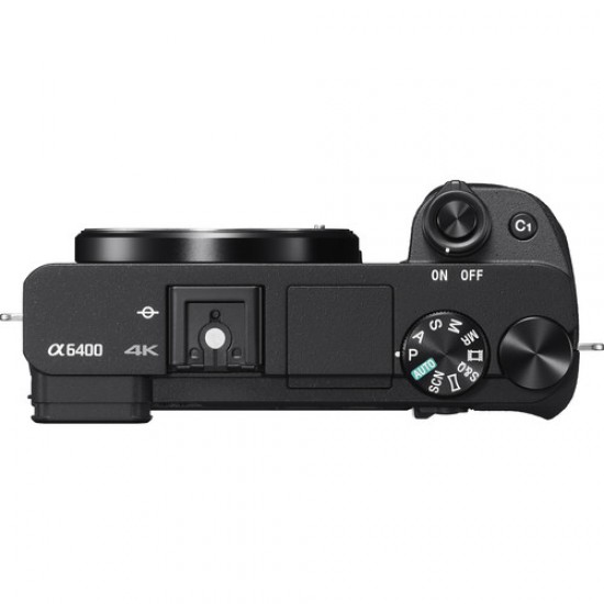 Sony Alpha A6400 Mirrorless Digital Camera with 16-50mm f/3.5-5.6